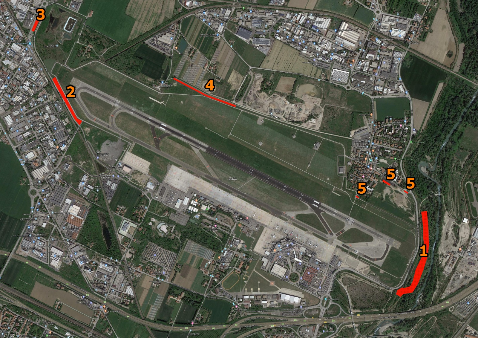 Mappa degli spotting point